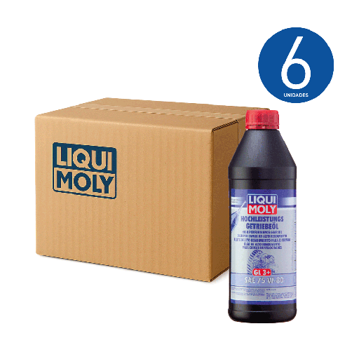 Hochleistungs Getriebeöl (GL3+) SAE 75W-80 (CAJA), 1lt