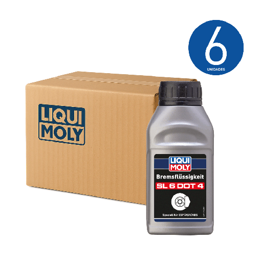 Brake Fluid SL6 DOT 4 (CAJA), 250 ml