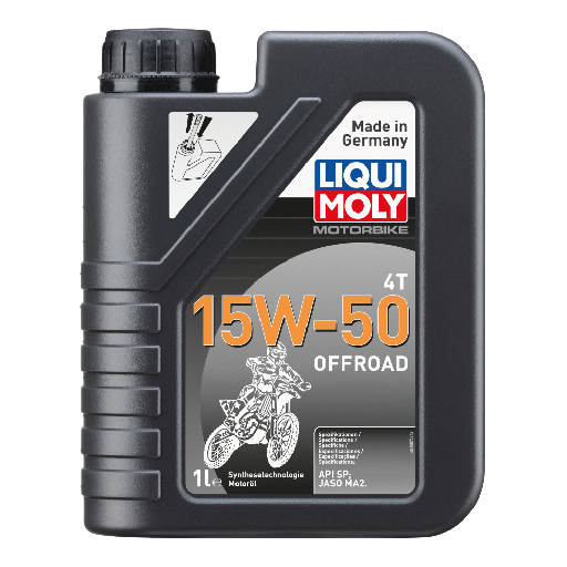 Motorbike 4T Synth 15W-50 Offroad, 1 lt