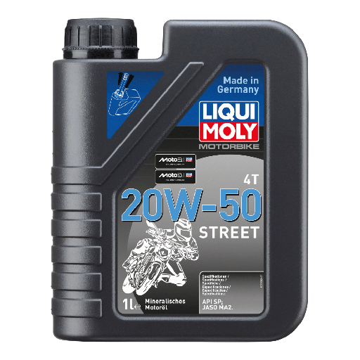 Motorbike 4T 20W-50 Street, 1 lt