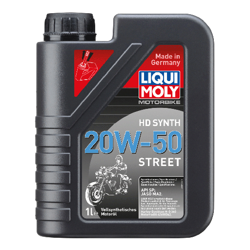 Motorbike HD Synth 4T 20W-50 Street, 1 lt
