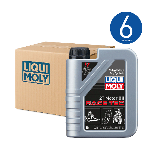 2T Motoroil Race Tec - base Ester (Reem.) (CAJA), 1 lt