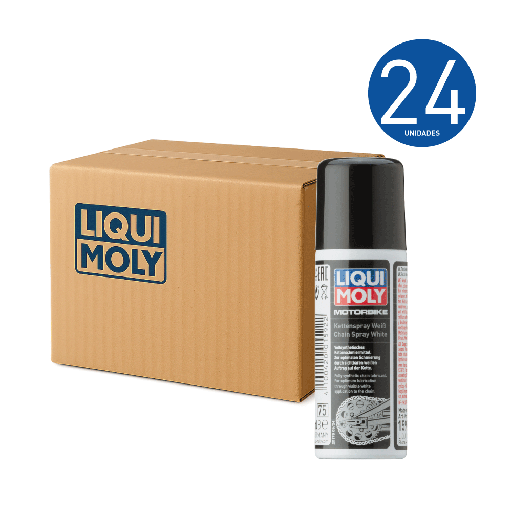 Motorbike Kettenspray weiß (CAJA), 50 ml