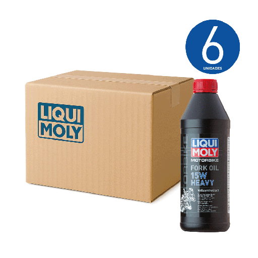 Motorbike Fork Oil 15W Heavy (CAJA), 1 lt