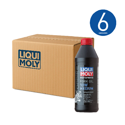 Motorbike Fork Oil 10W Medium (CAJA), 1 lt
